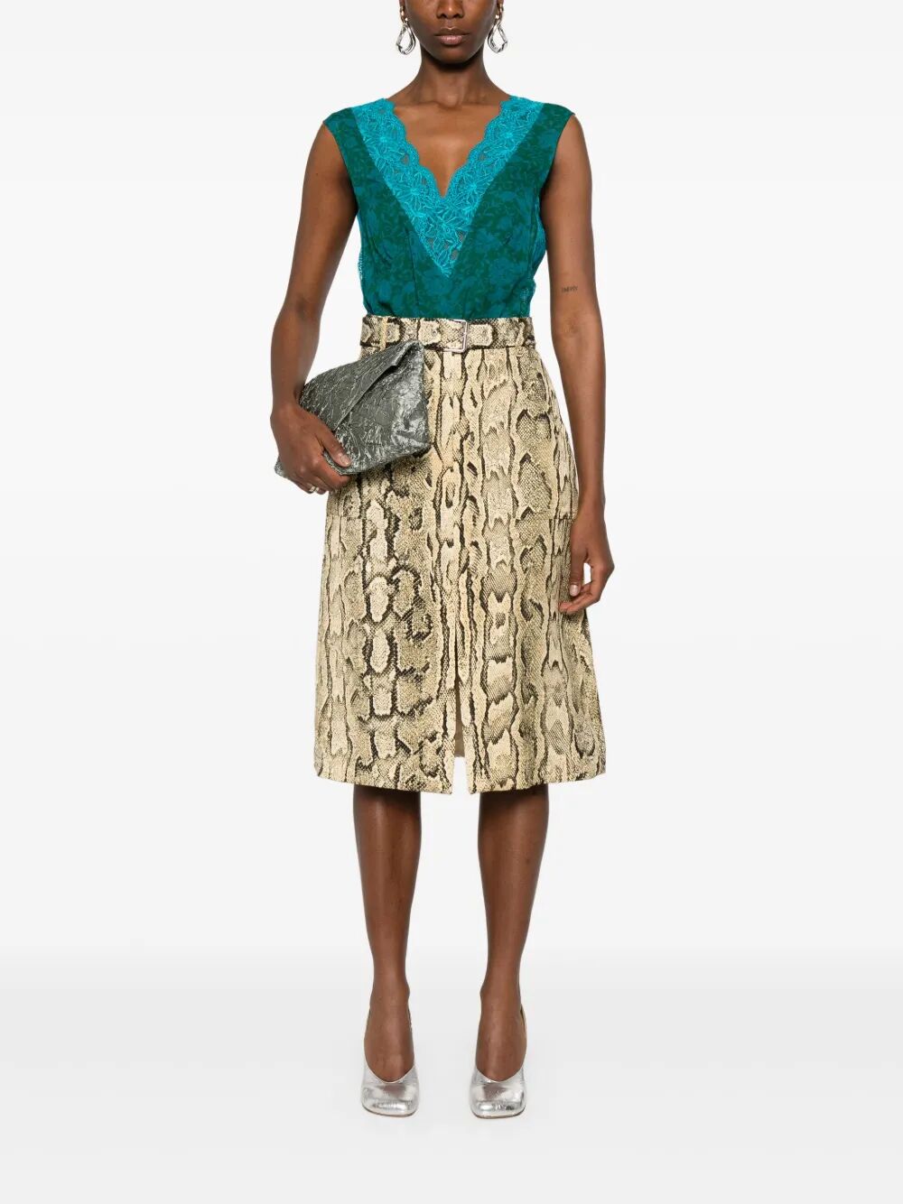 Dries Van Noten Women Cheraz Midi Skirt