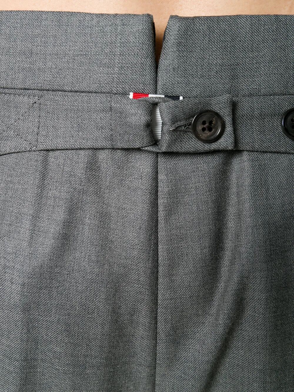 Thom Browne Men Fit 1 Back Strap Trouser In Super 120’S Twill