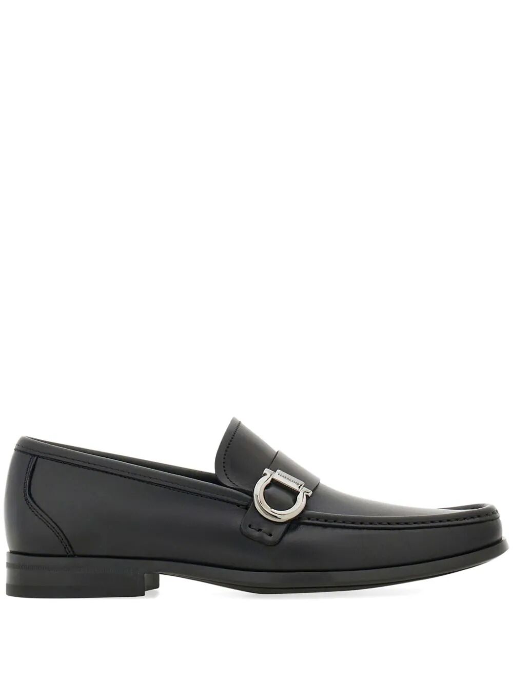 Mocassins Ferragamo Gancini Ornament em couro Caspian para homem