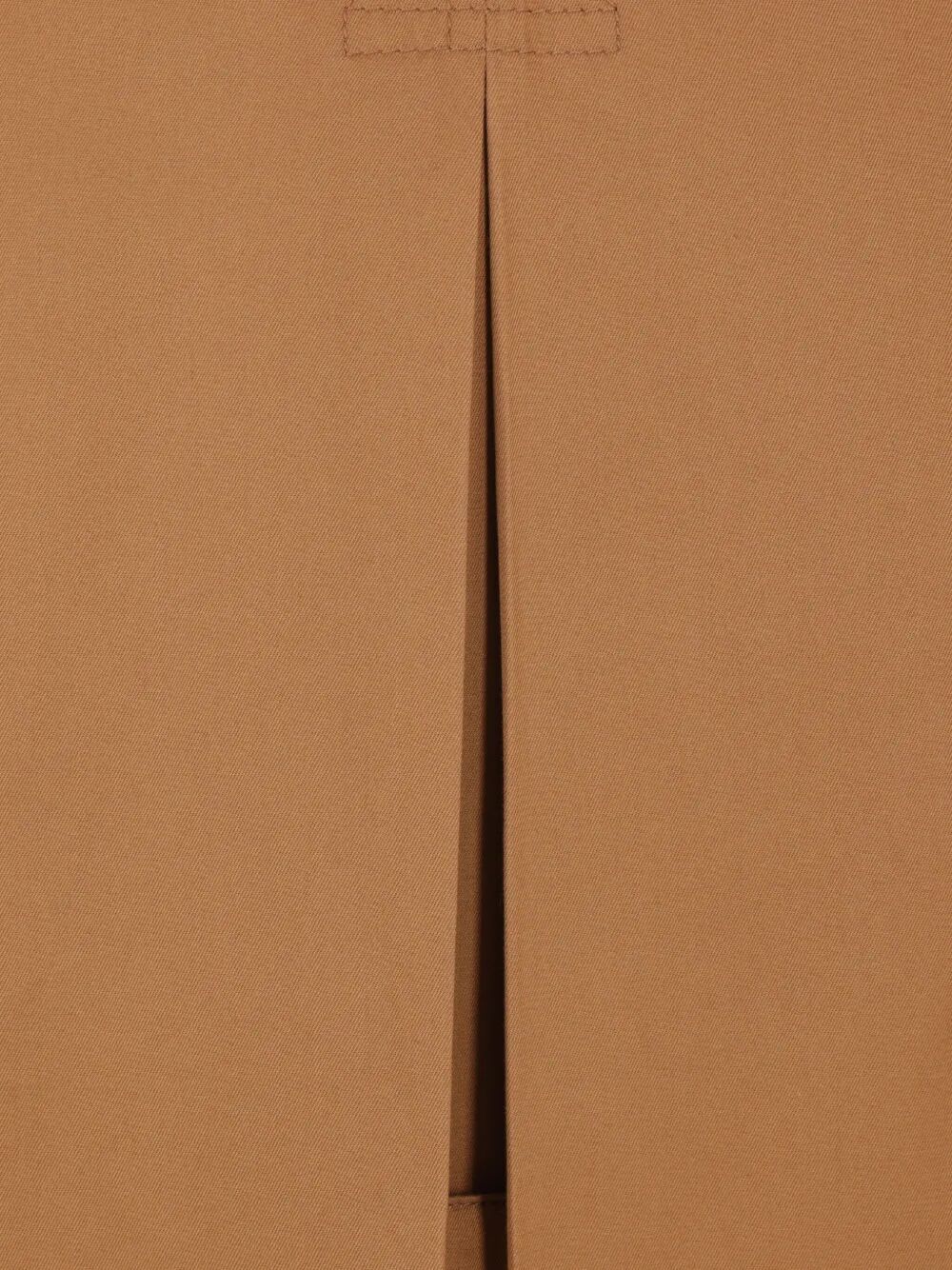 Chloe Women Cotton Gabardine Belted Long Trench Coat