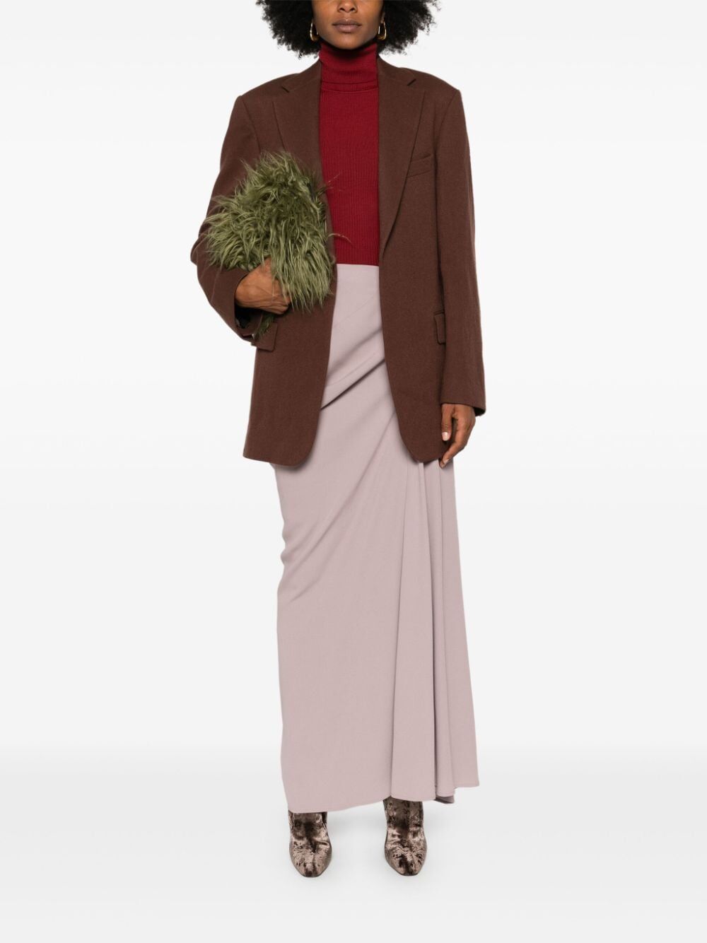 Dries Van Noten Women 00500 Blur 9346 W.W.Jacket