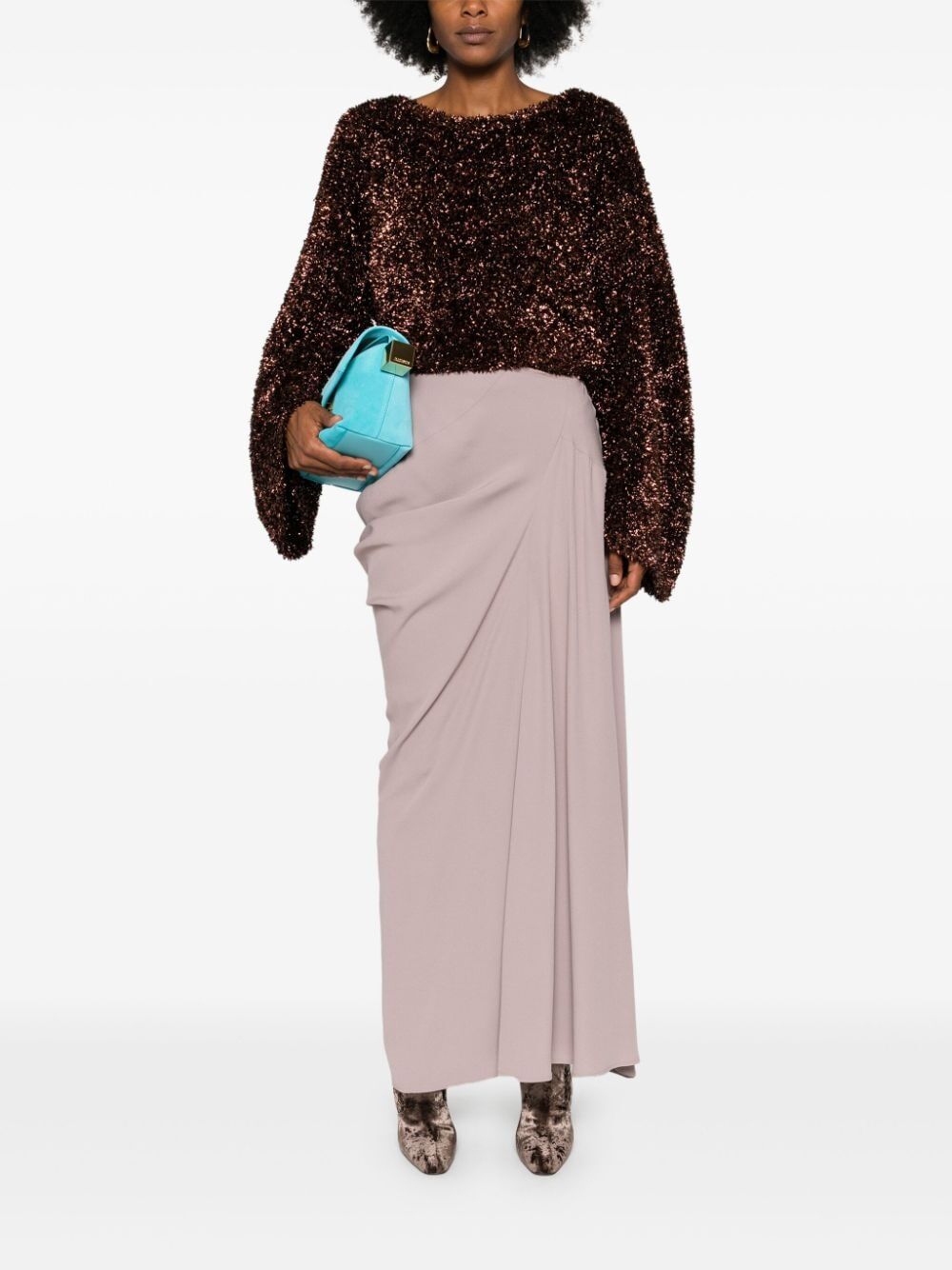 Dries Van Noten Women 02080 Saren 9067 W.W.Skirt