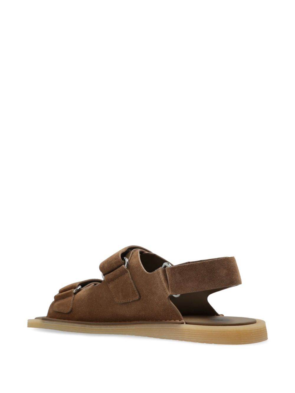 Dolce & Gabbana Men Touch-Strap Suede Sandals