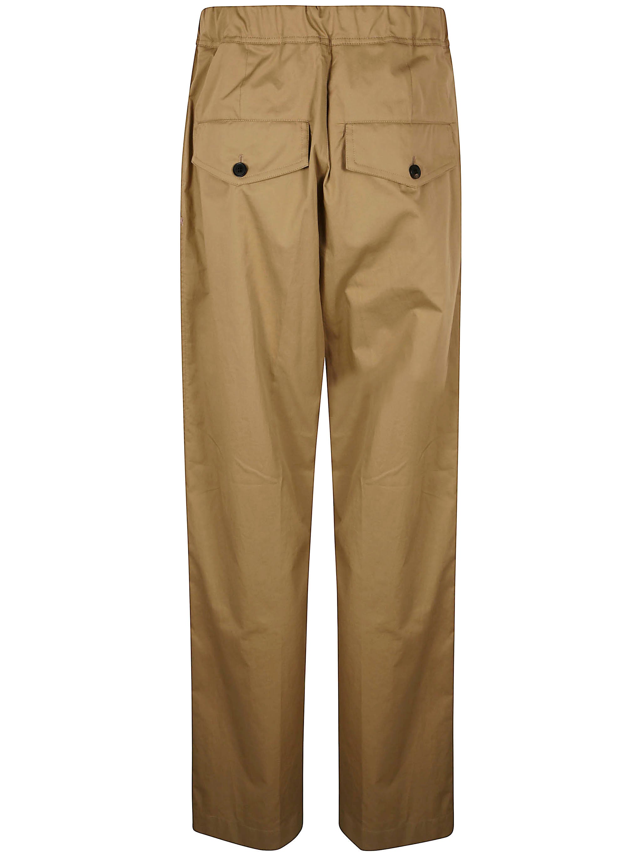 Dries Van Noten Men Wide Leg Trousers Pannoch