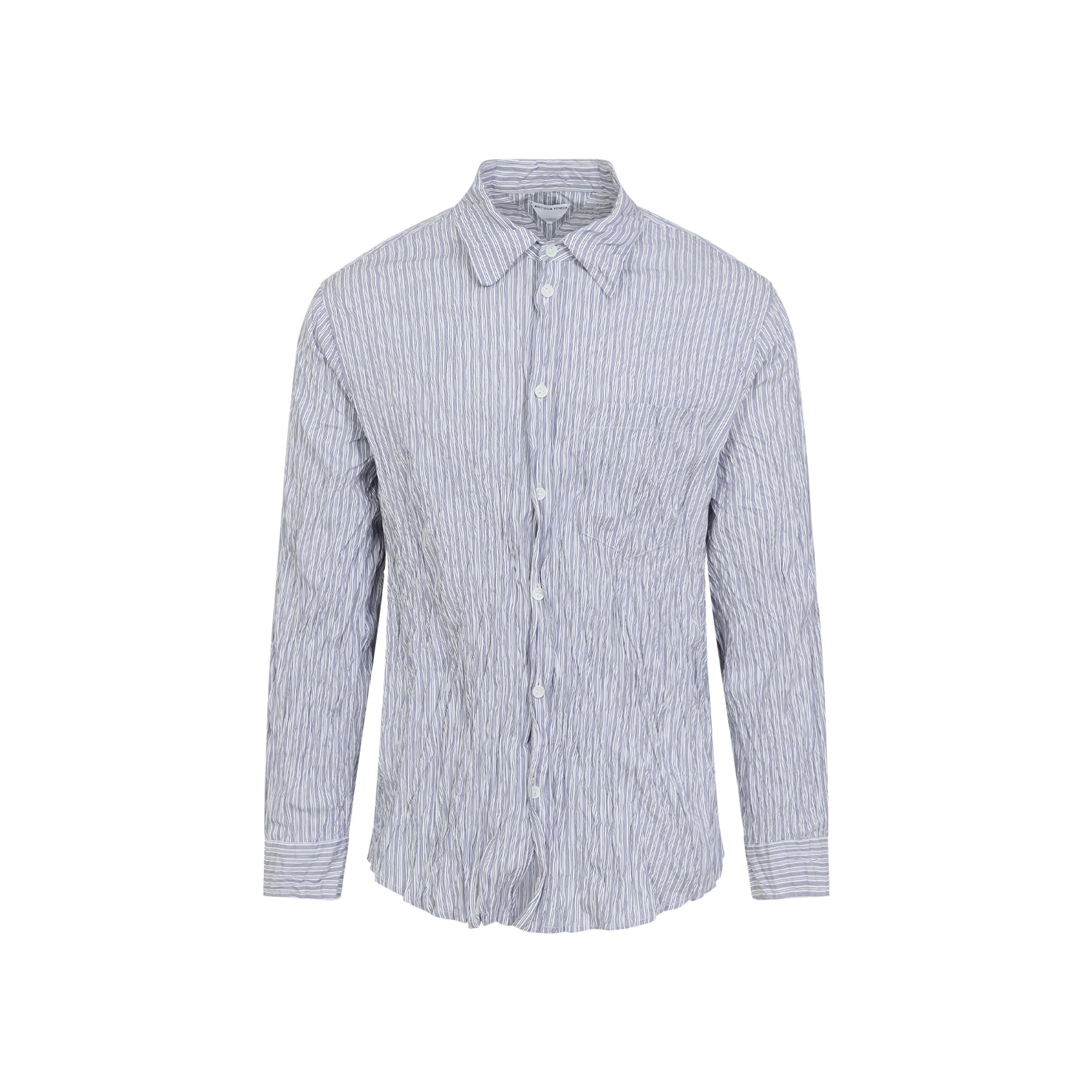 Bottega Veneta Crushed Poplin Shirt Men