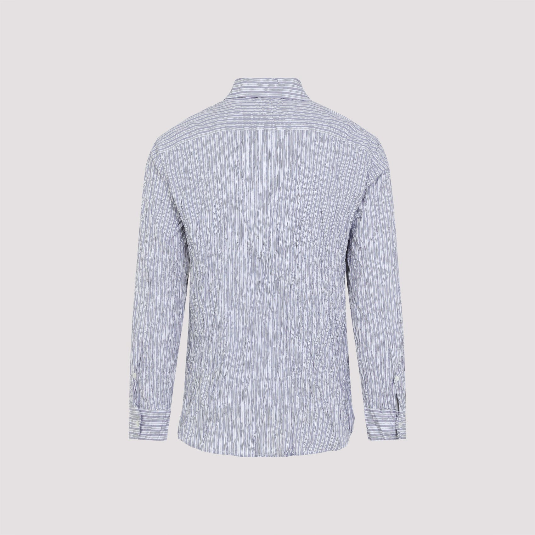 Bottega Veneta Crushed Poplin Shirt Men