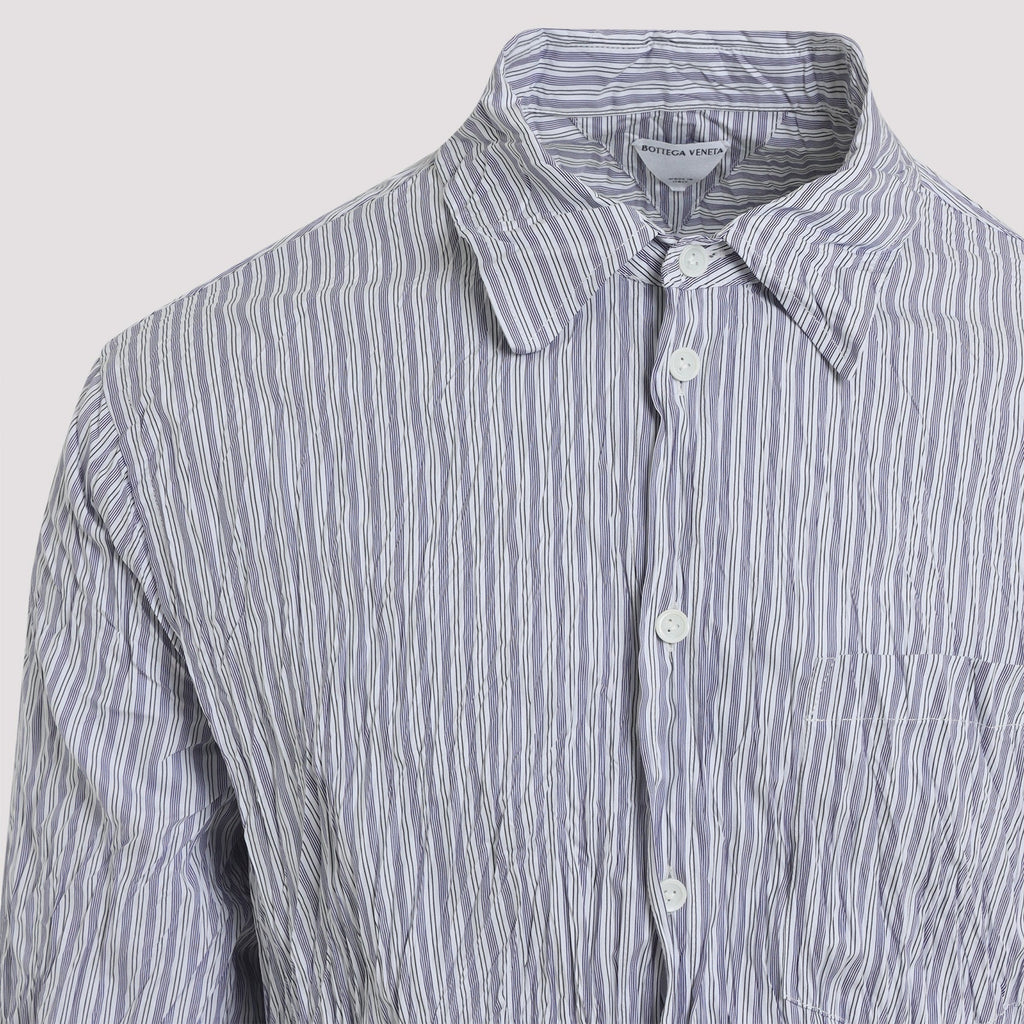 Bottega Veneta Crushed Poplin Shirt Men