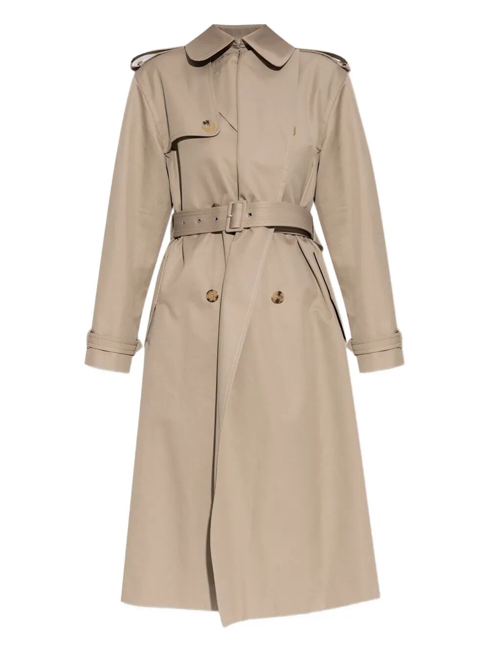 Alexander Mcqueen Women Double-Breasted Trench Coat