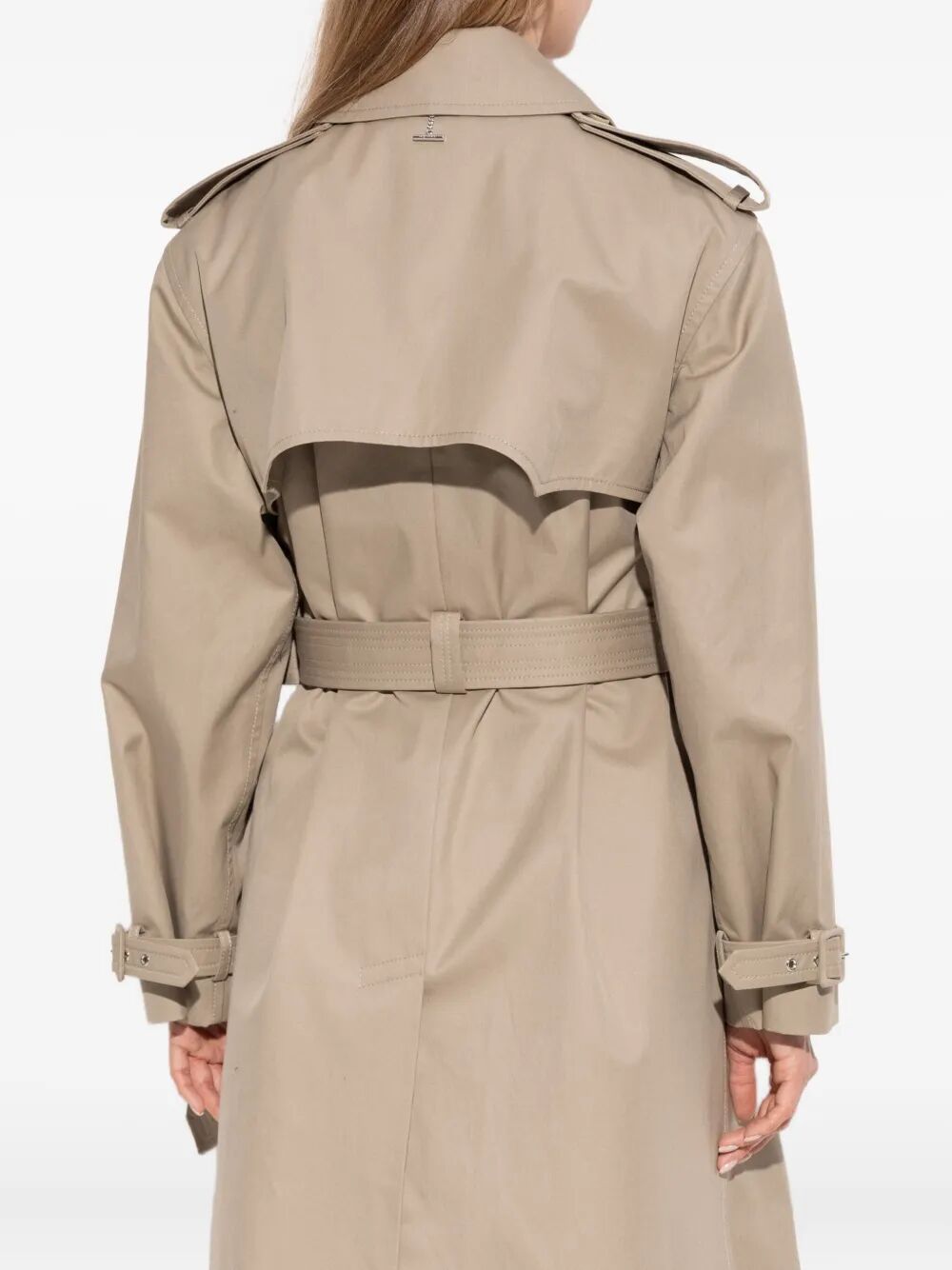 Alexander Mcqueen Women Double-Breasted Trench Coat