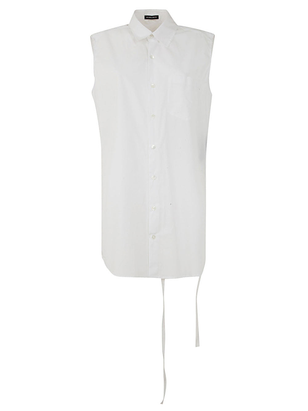 Ann Demeulemeester Women Amelie Sleeveless Long High Comfort Shirt
