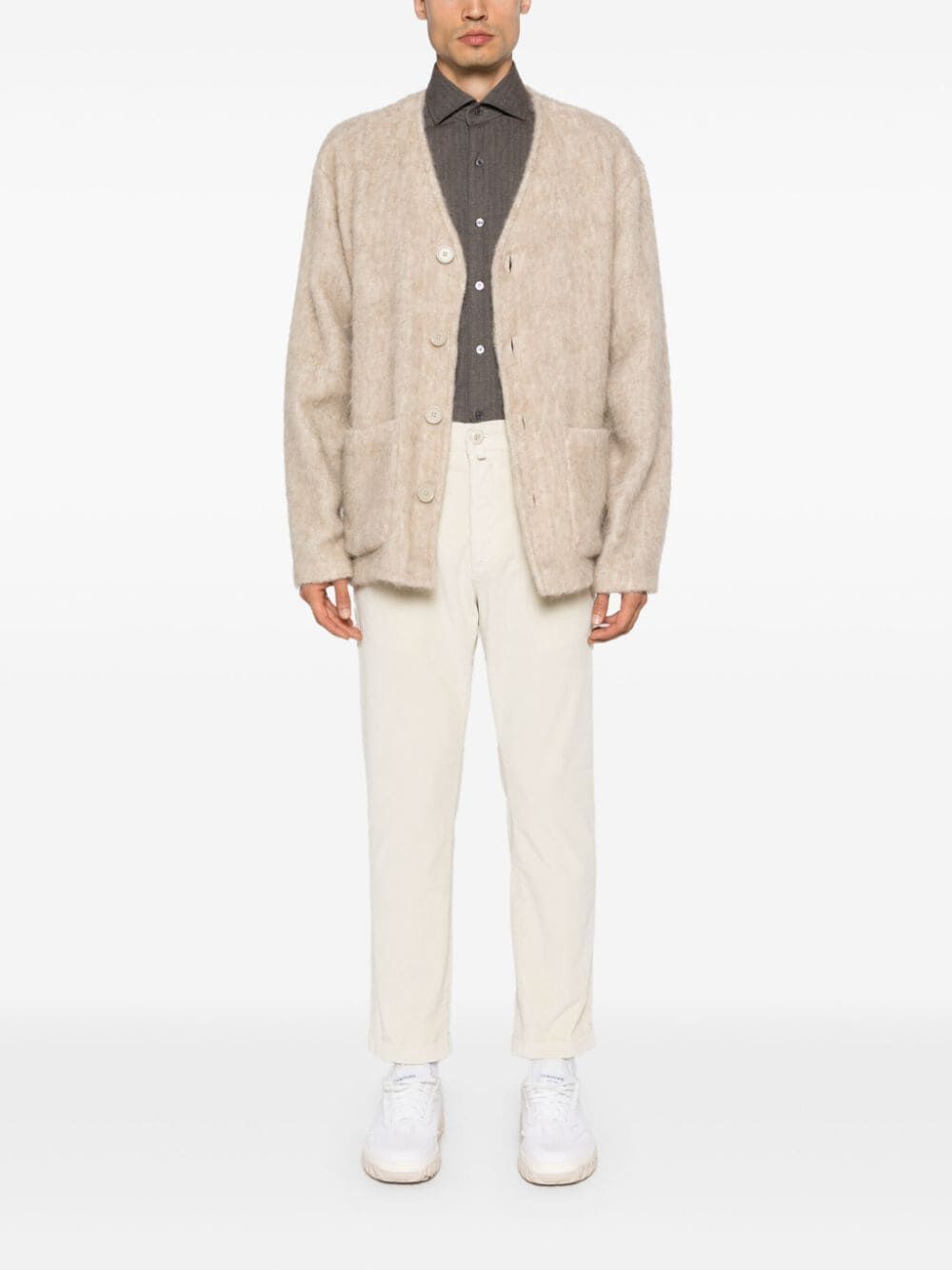 Jacob Cohen Men Crop Slim Single Pence Henry Pant