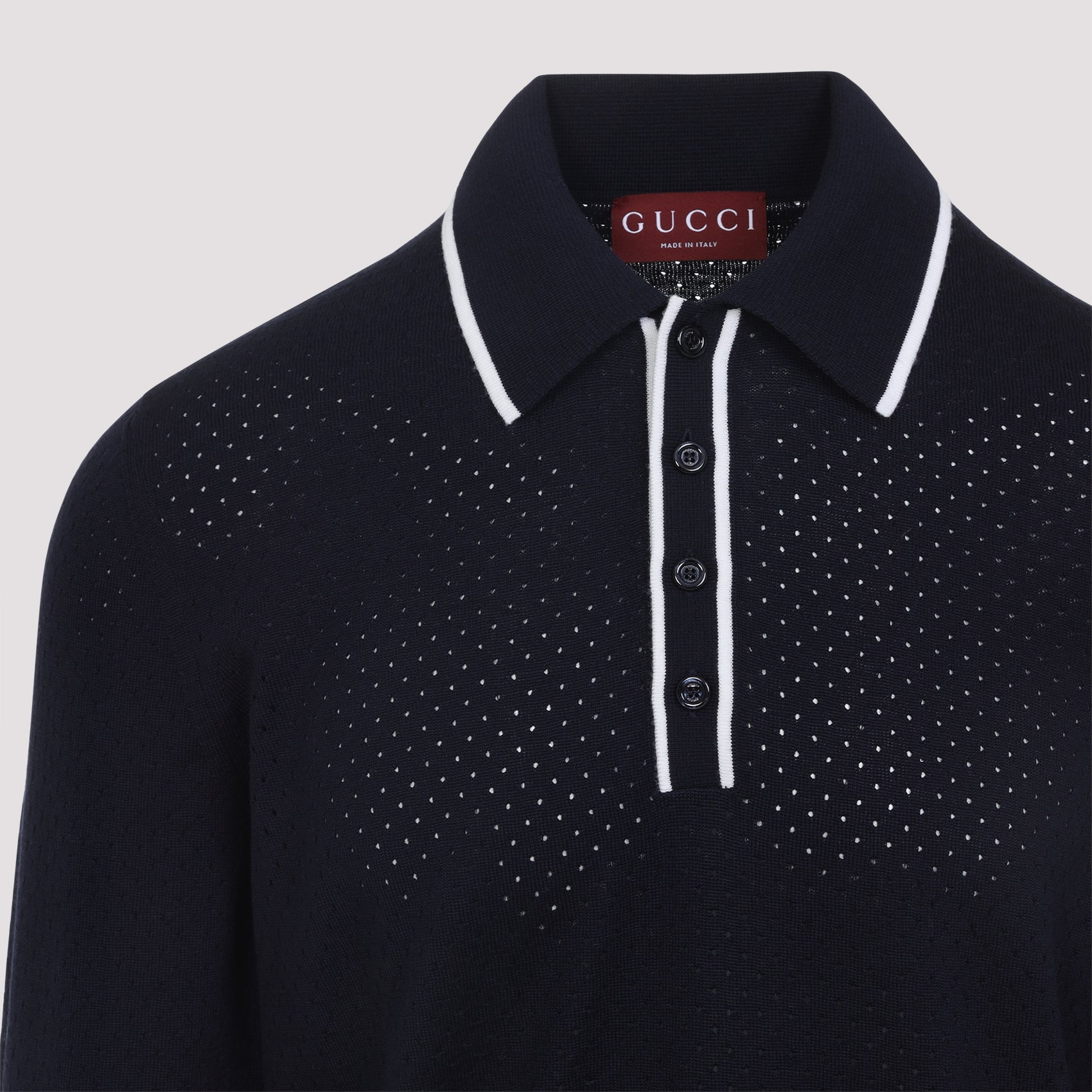 Gucci Long Sleeves Polo Men