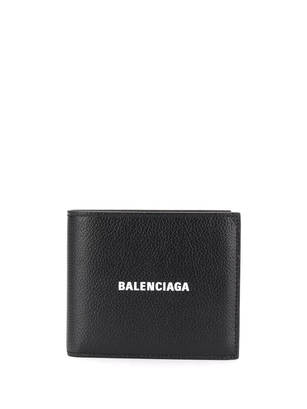 Balenciaga Men Logo-Print Squared Bi-Fold Wallet