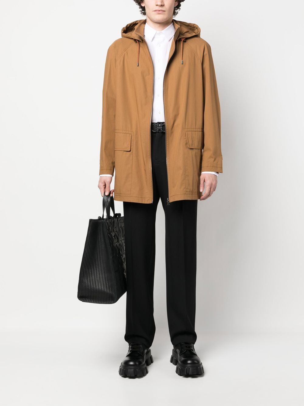 Giorgio Armani Men Regular Fit Linen Shirt