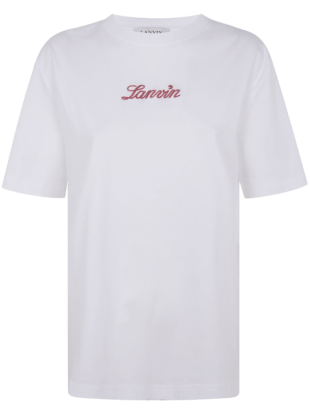 Lanvin Men Bouclette Script Logo T-Shirt