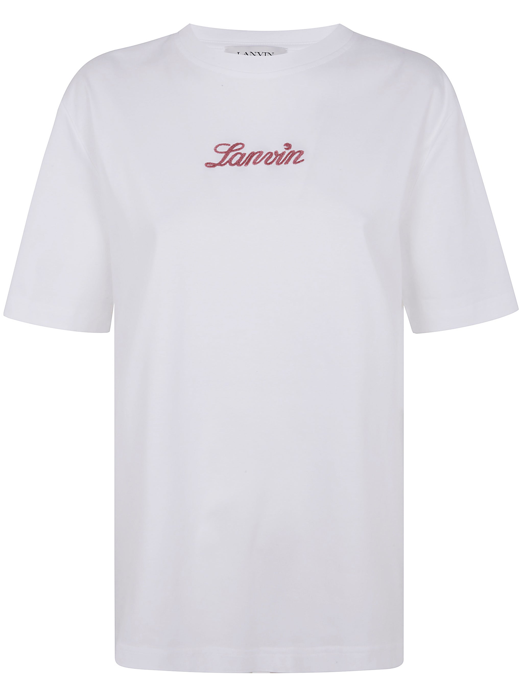 Lanvin Men Bouclette Script Logo T-Shirt