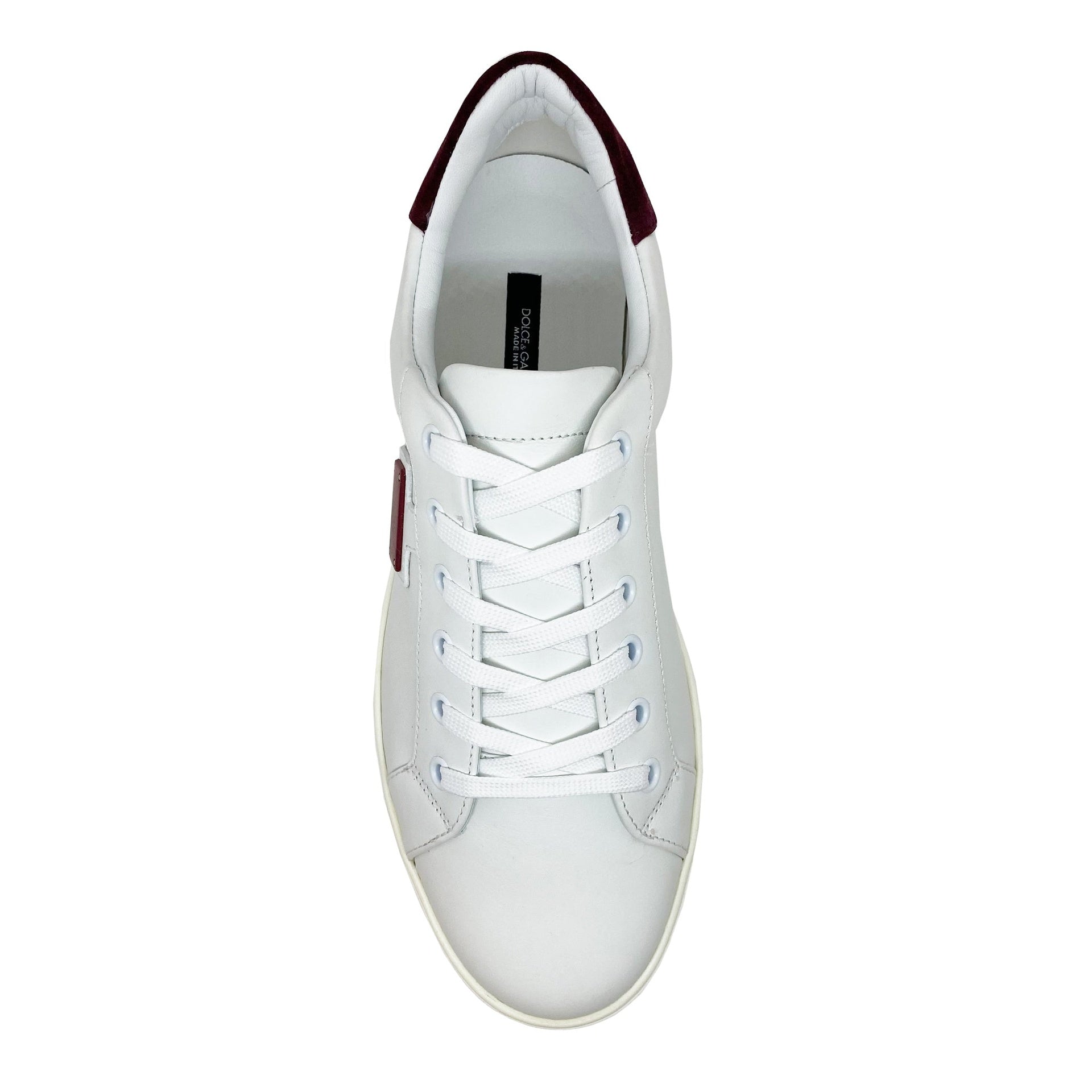 Dolce & Gabbana Logo Leather Sneakers Men