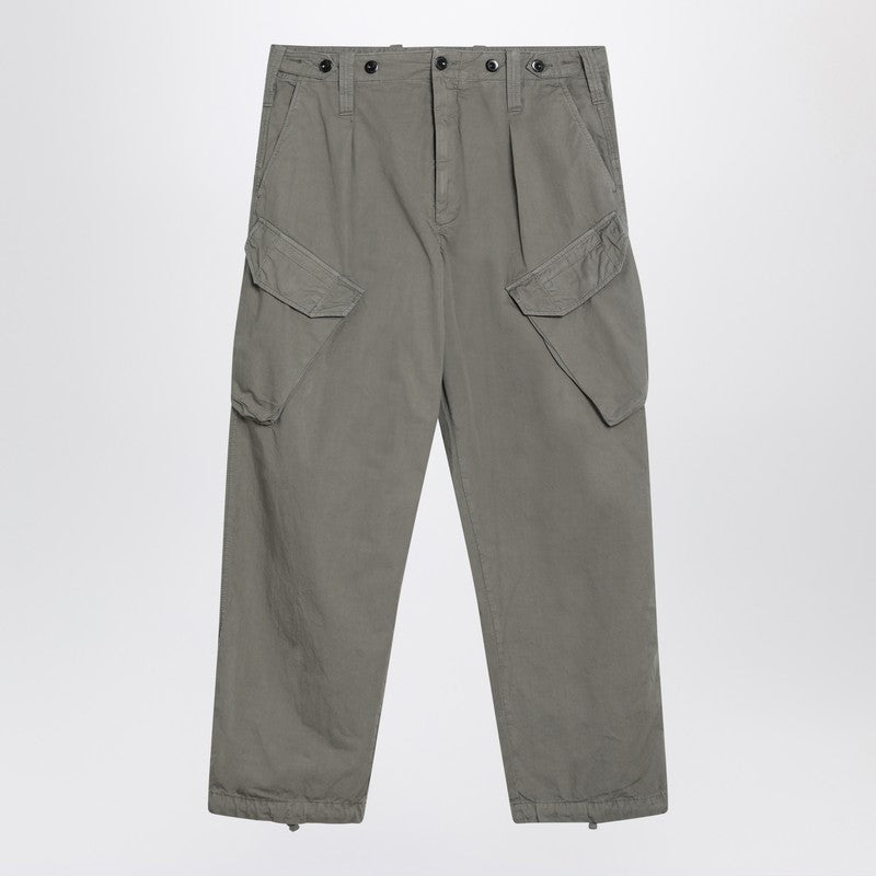 C.P. Company Military Green Cargo Pants In Cotton Men