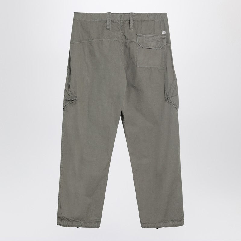 C.P. Company Military Green Cargo Pants In Cotton Men