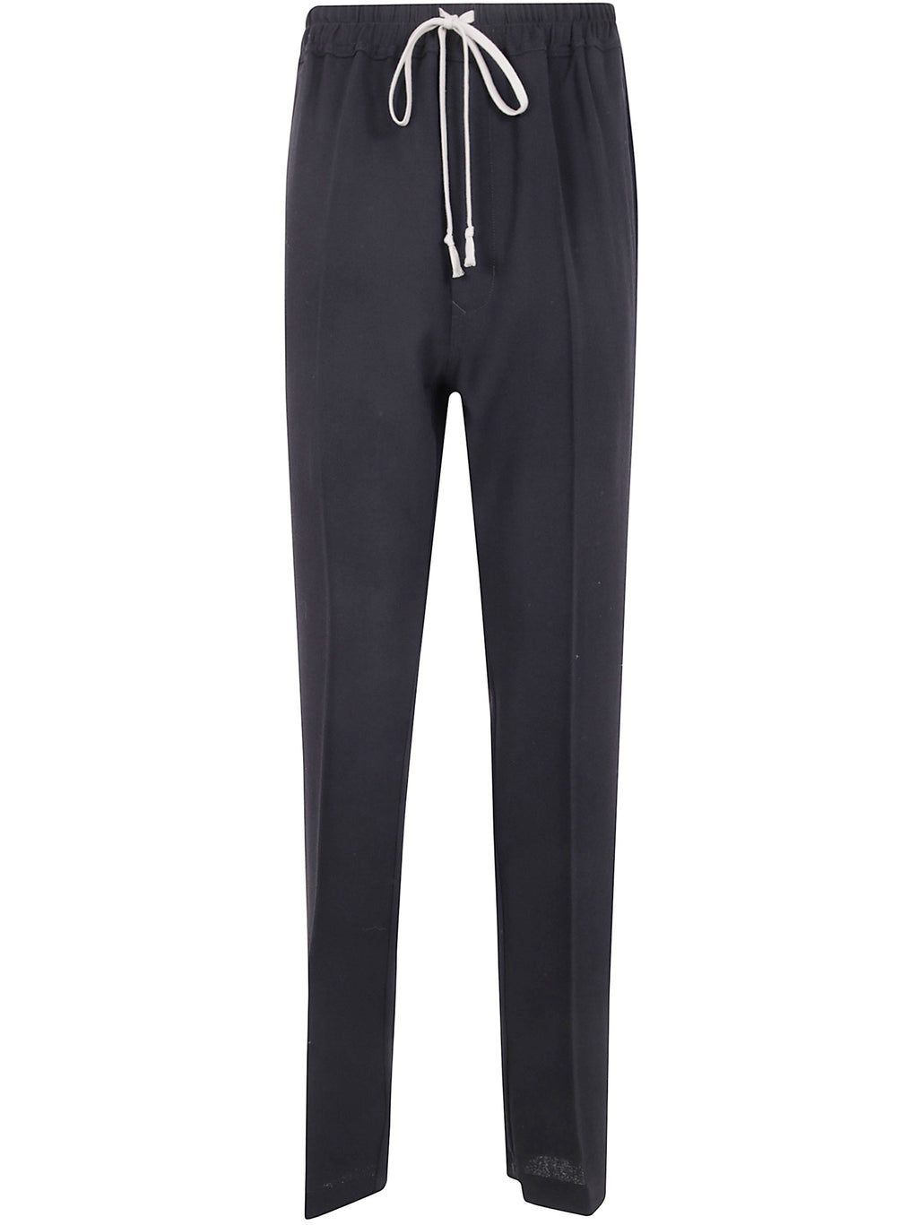 Rick Owens Men "Drawstring Slim Long" Trousers