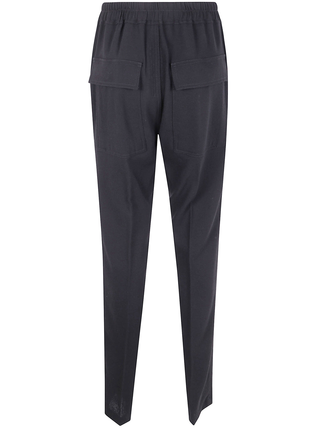 Rick Owens Men "Drawstring Slim Long" Trousers