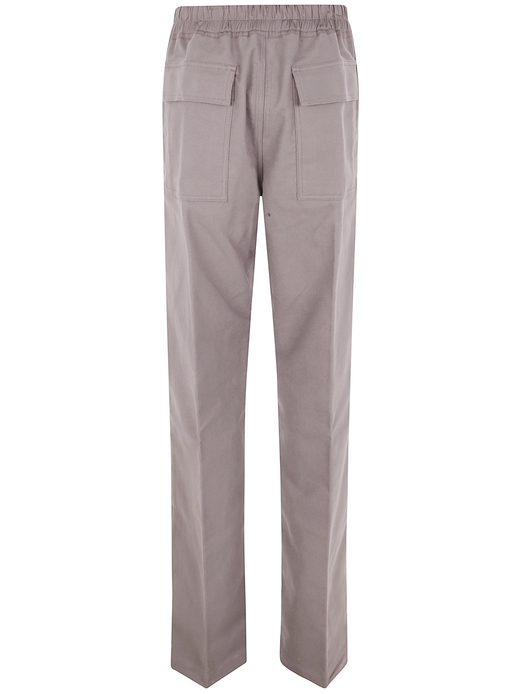 Rick Owens Men "Dietrich Drawstring" Trousers