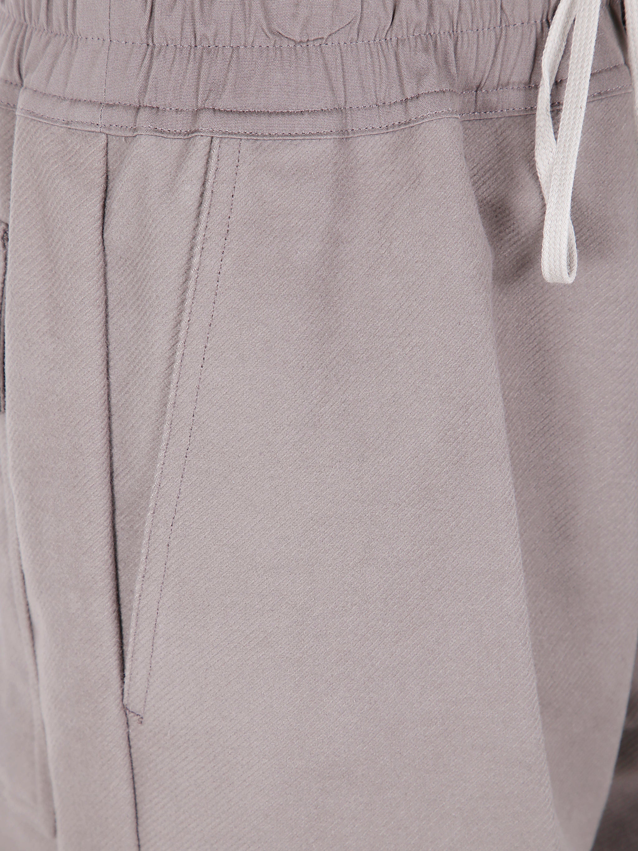 Rick Owens Men "Dietrich Drawstring" Trousers