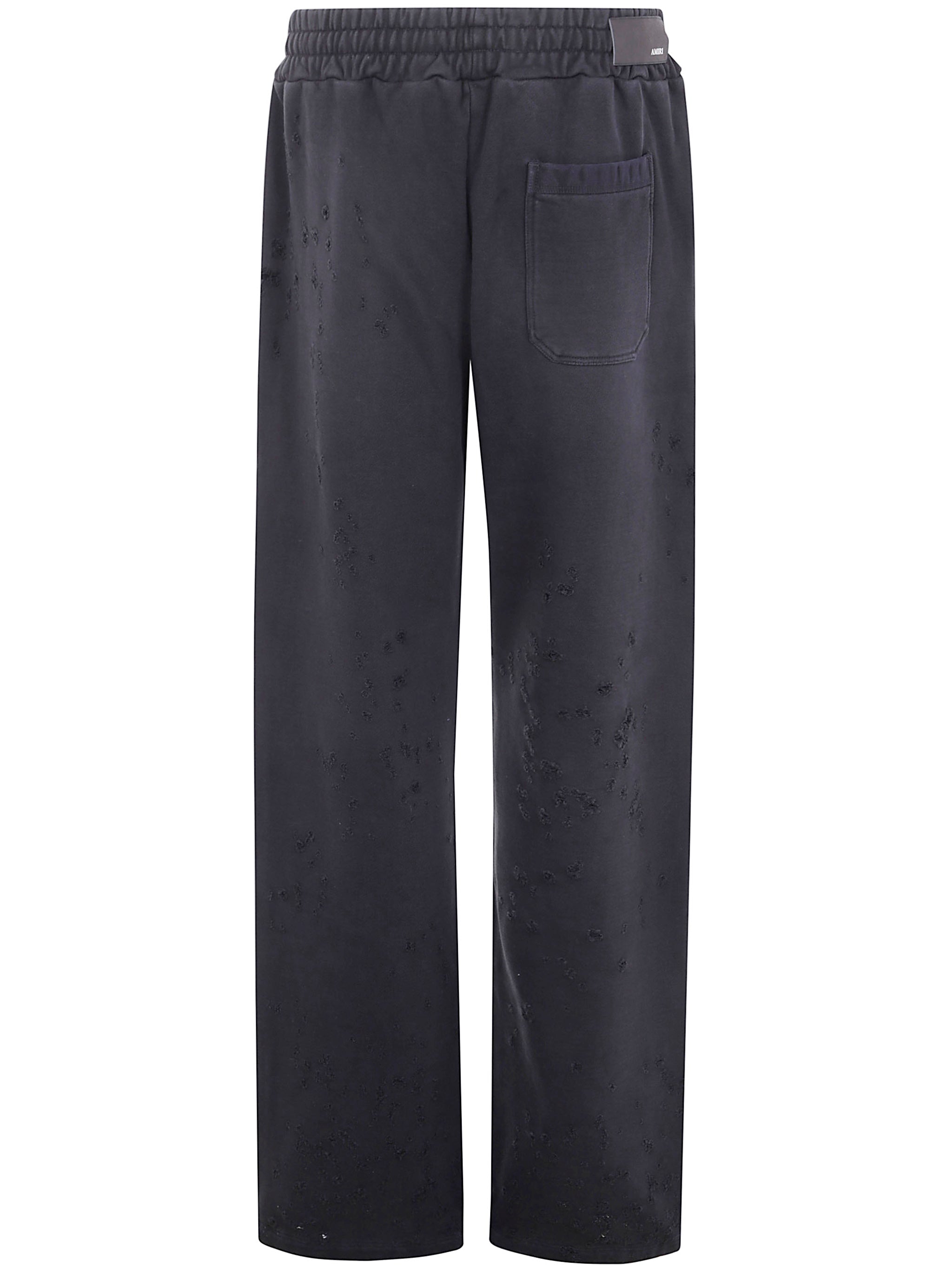 Amiri Men "Ma Shotgun Embroidered" Straight Sweatpant