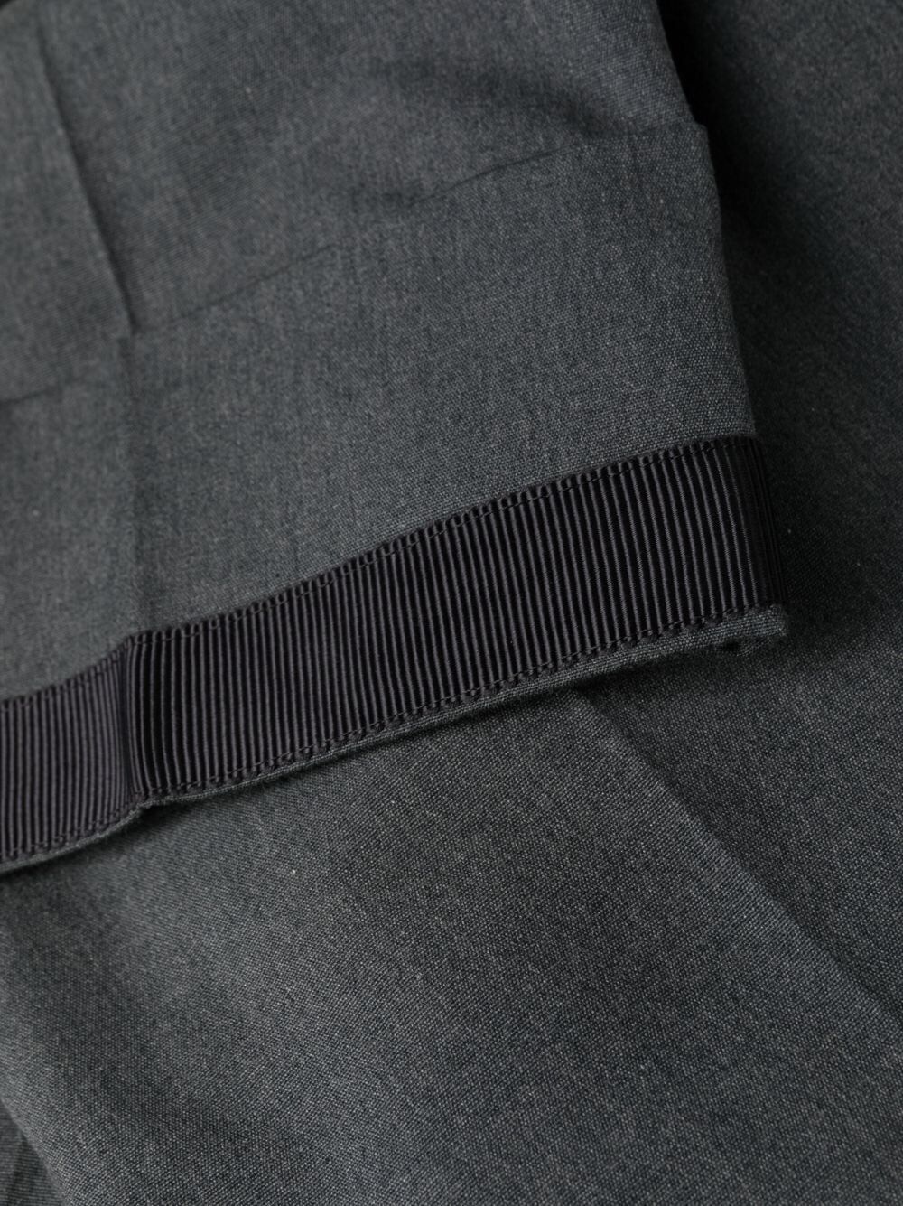 Thom Browne Men Fit 1 Gg Backstrap Trouser In Typewriter Cloth