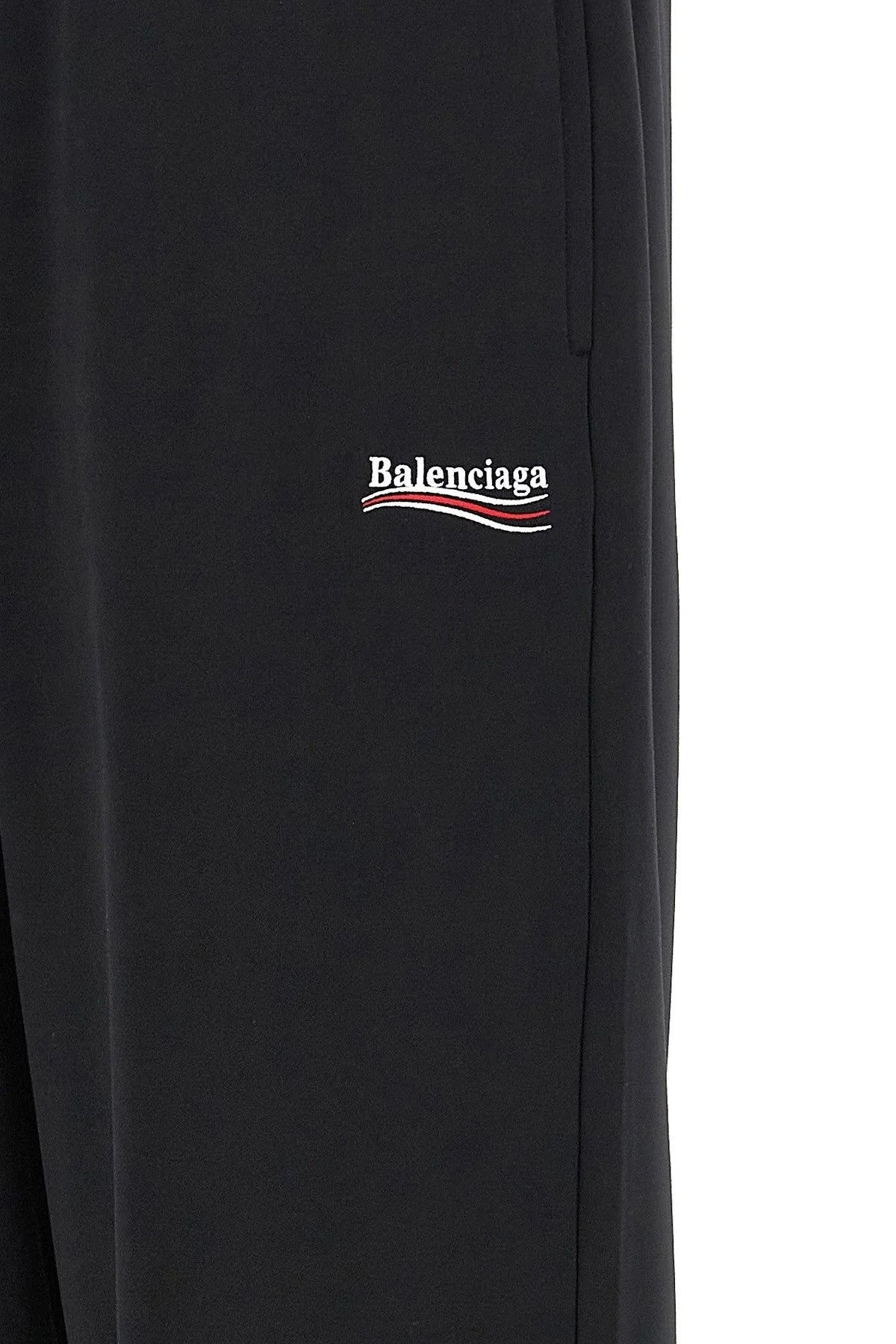 Balenciaga Men Logo Embroidery Joggers