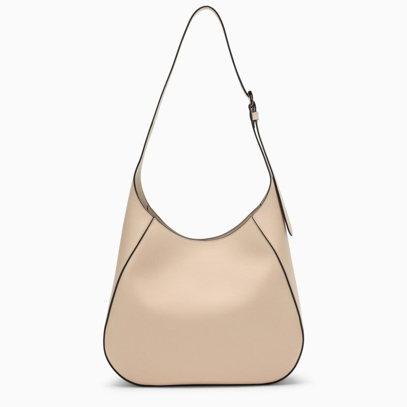 Prada Travertine-Coloured Leather Shoulder Bag Women