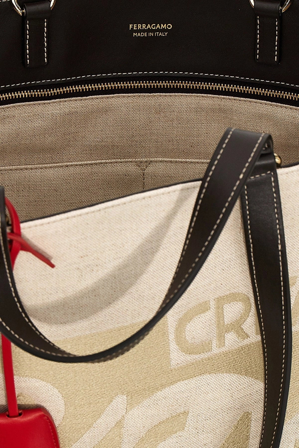 Bolsa de compras feminina Ferragamo 'Tote Bag L'