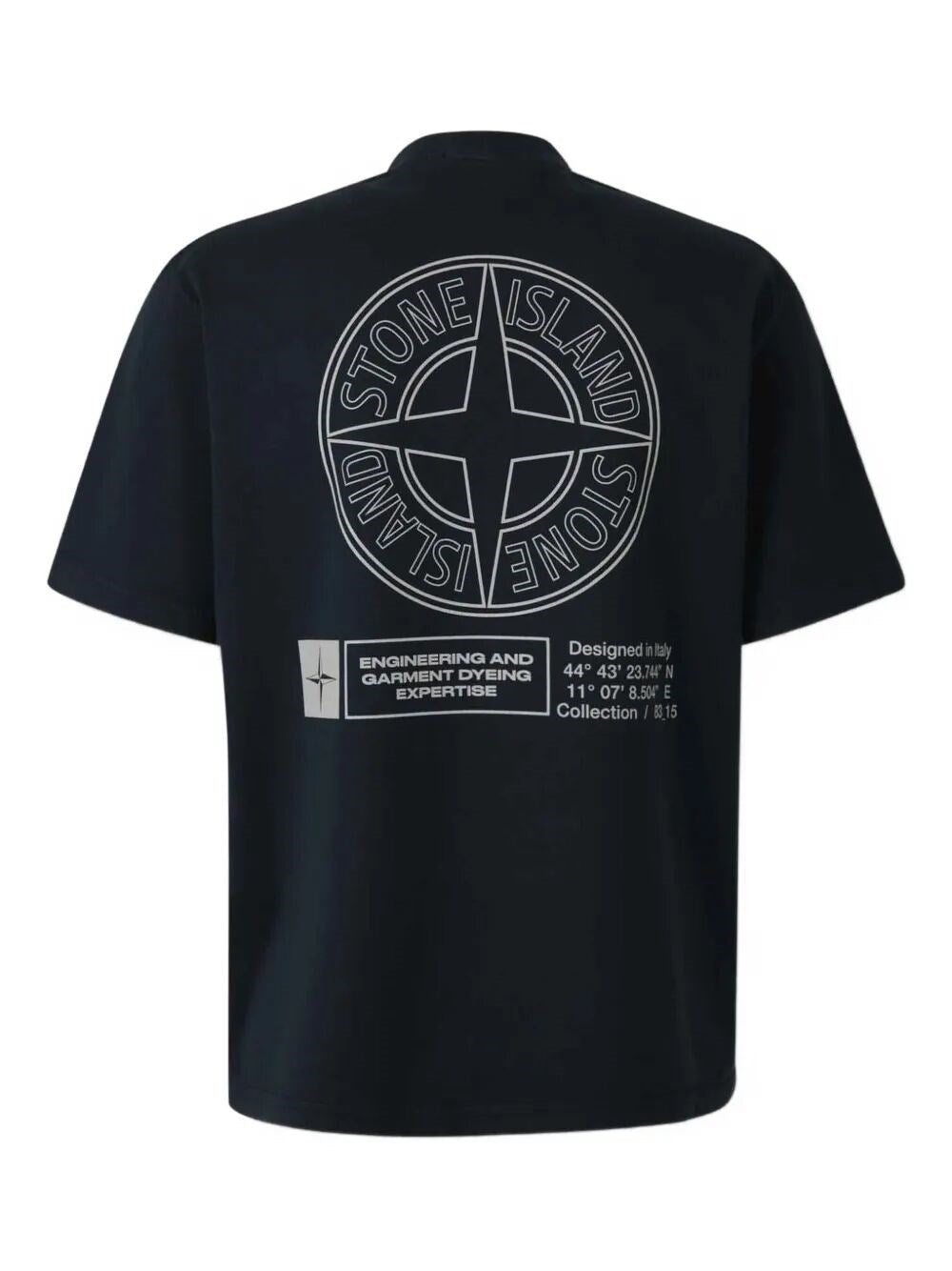 Stone Island Men `Combed Organic Cotton` T-Shirt