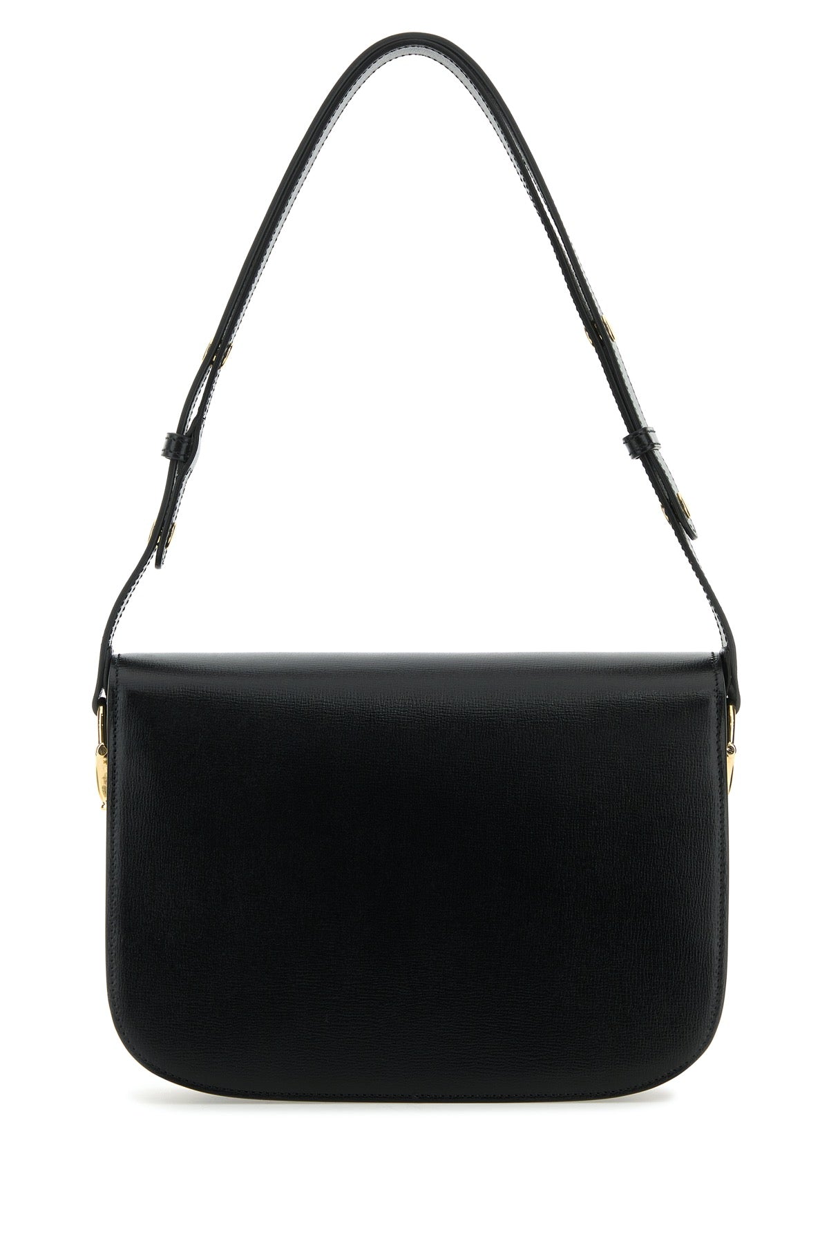 Gucci Women Black Leather 1955 Horsebit Shoulder Bag