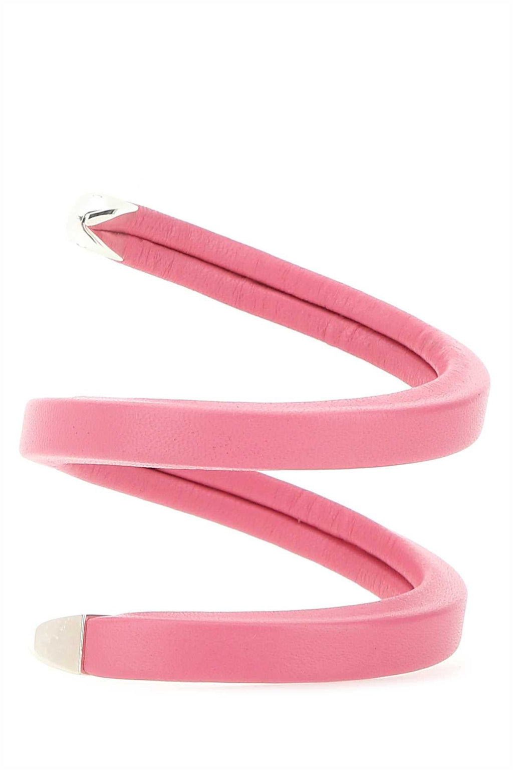 Bottega Veneta Women Pink Nappa Leather Bracelet