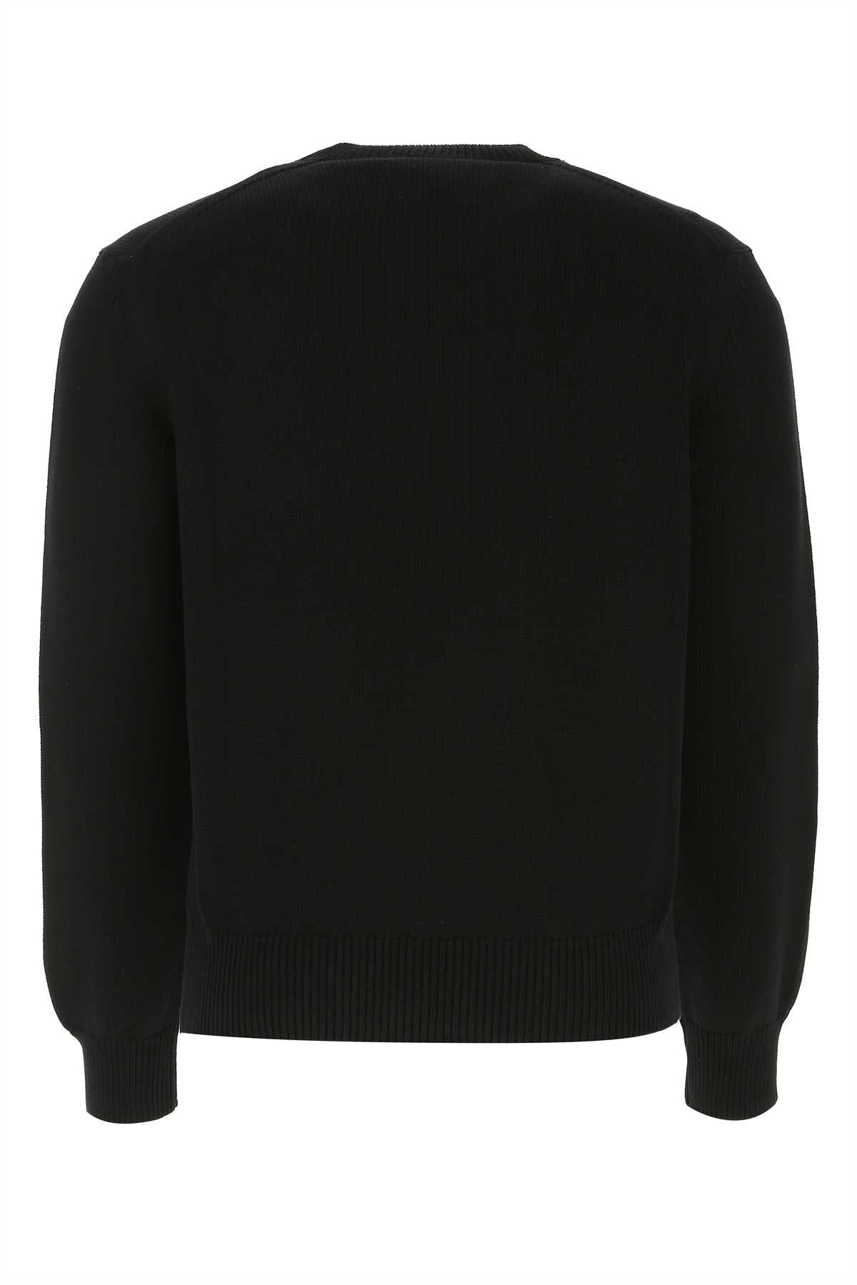 Alexander Mcqueen Men Black Cotton Sweater