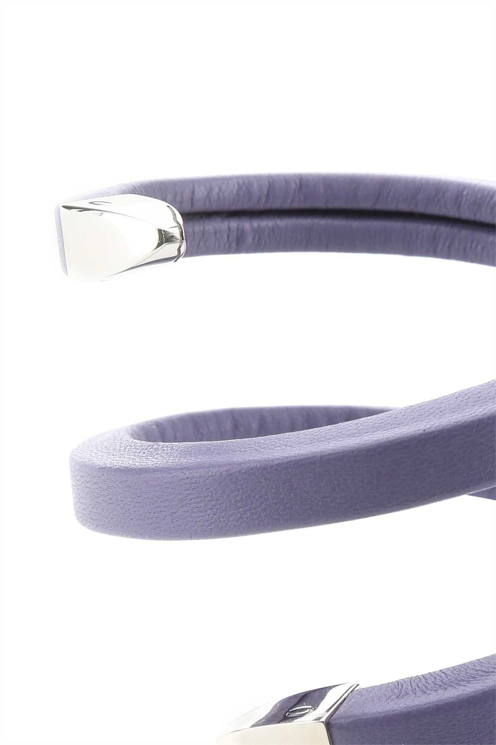 Bottega Veneta Women Lilac Nappa Leather Bracelet
