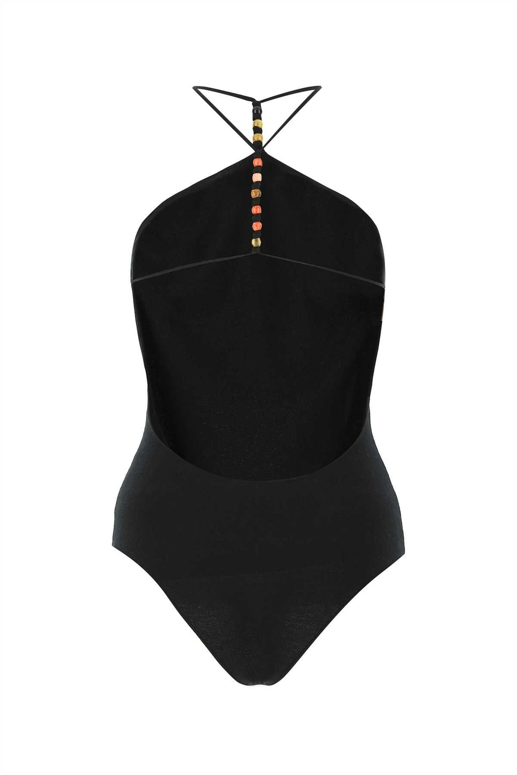 Bottega Veneta Women Black Stretch Cashmere Blend Bodysuit