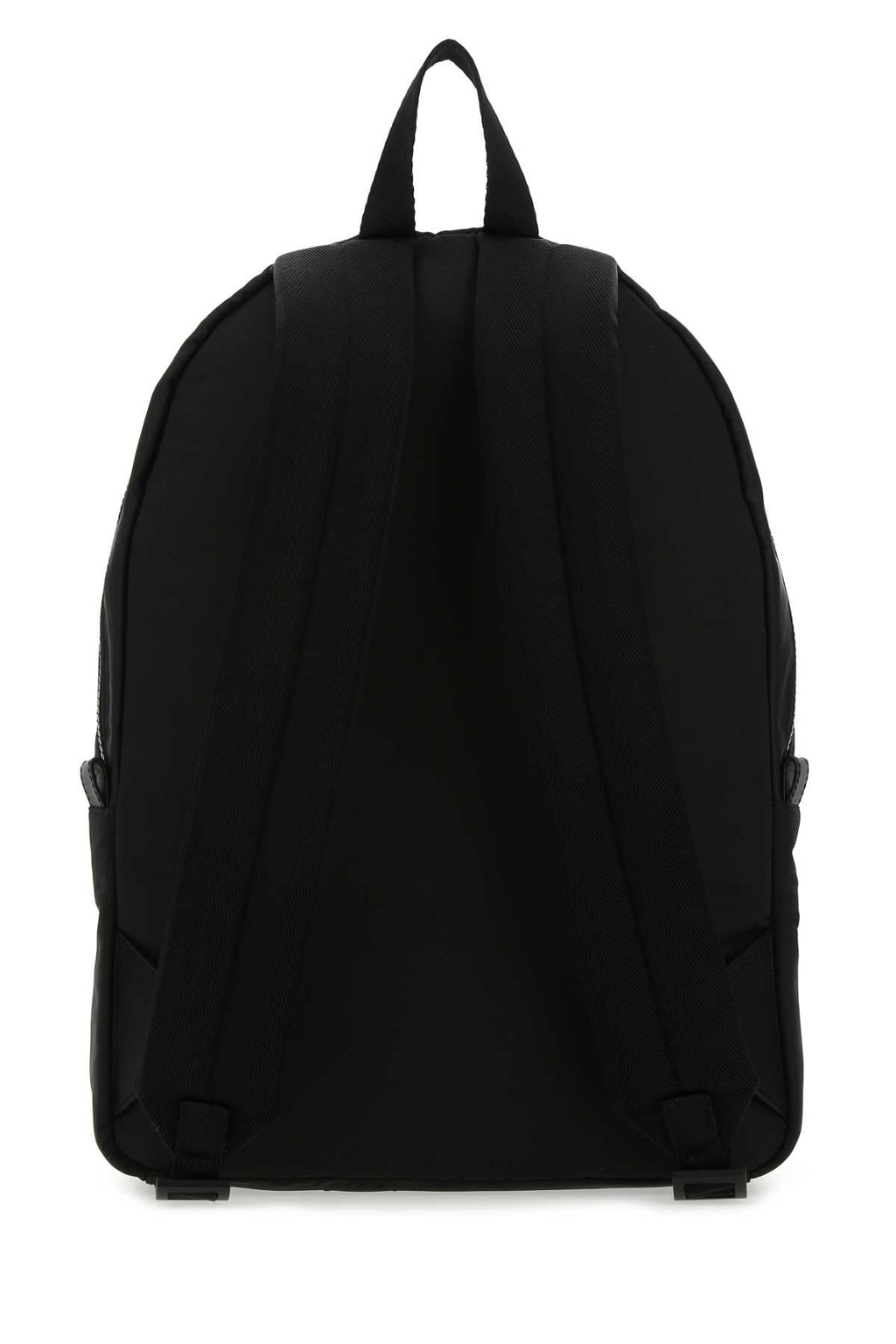 Alexander Mcqueen Men Black Canvas Metropolitan Backpack