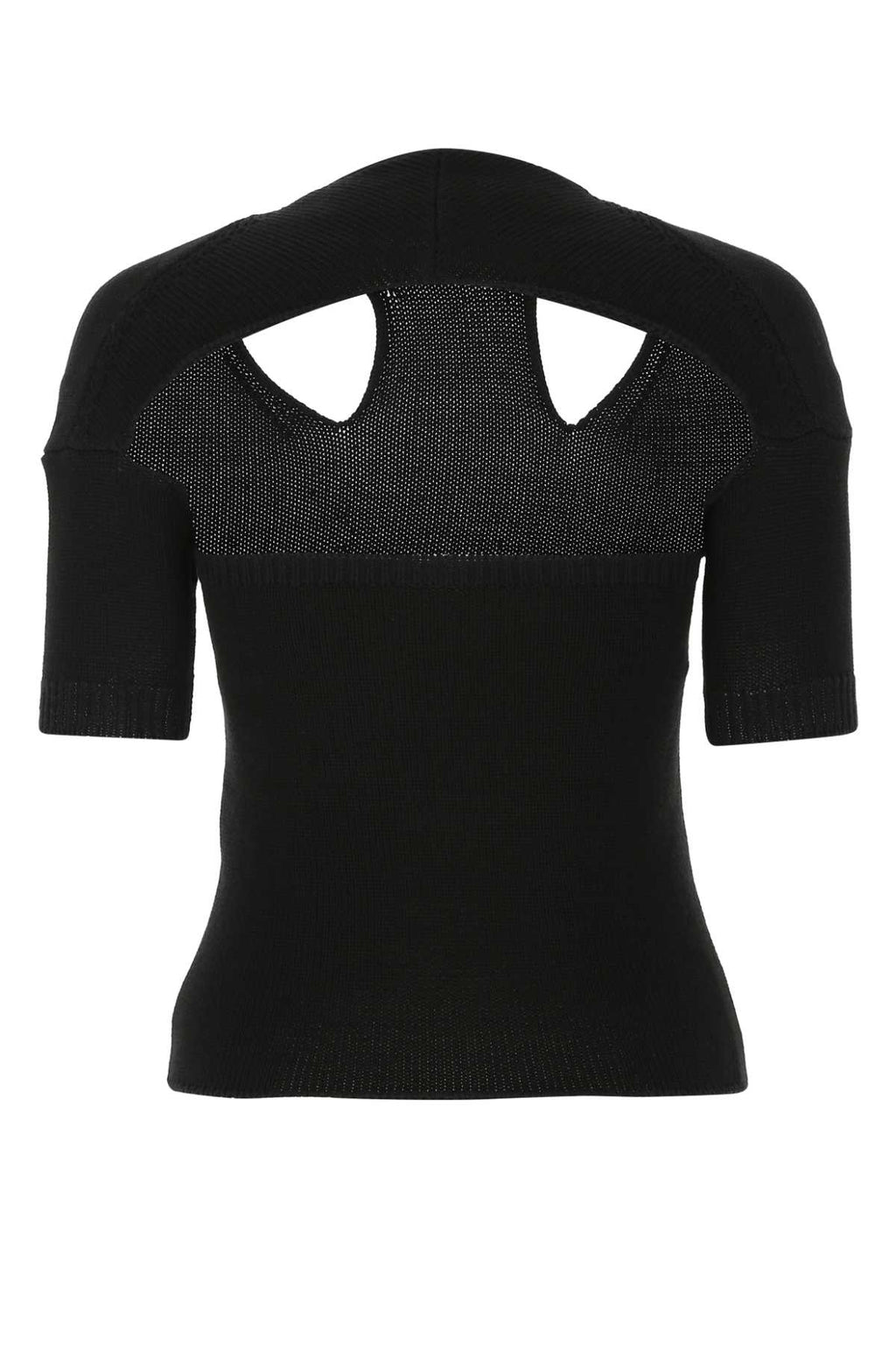 Chloe Women Black Cotton Blend Top