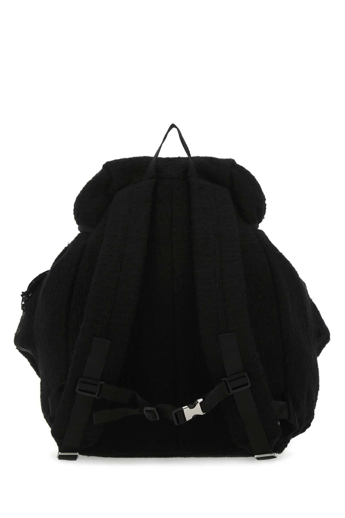 Ader Error Men Black Boucle Backpack