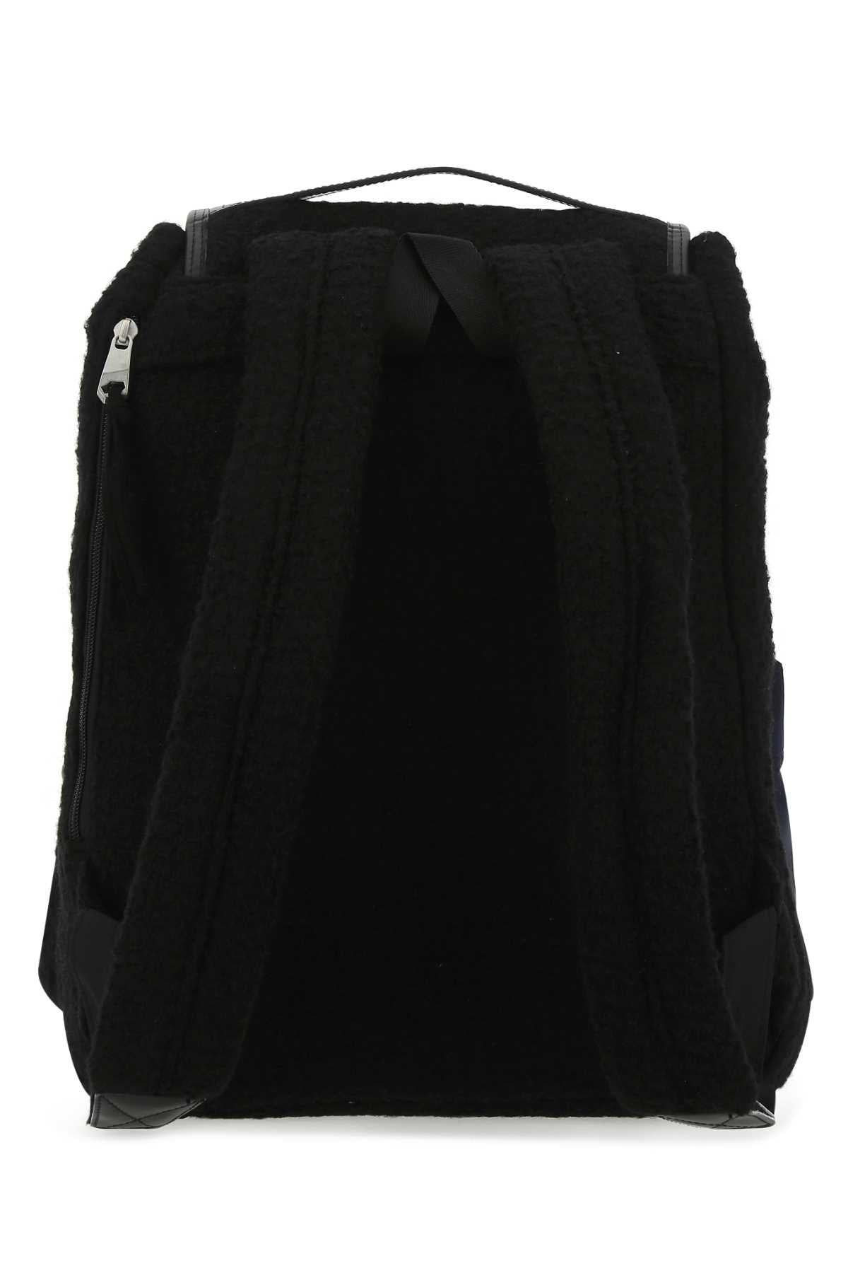 Ader Error Men Black Boucle Backpack