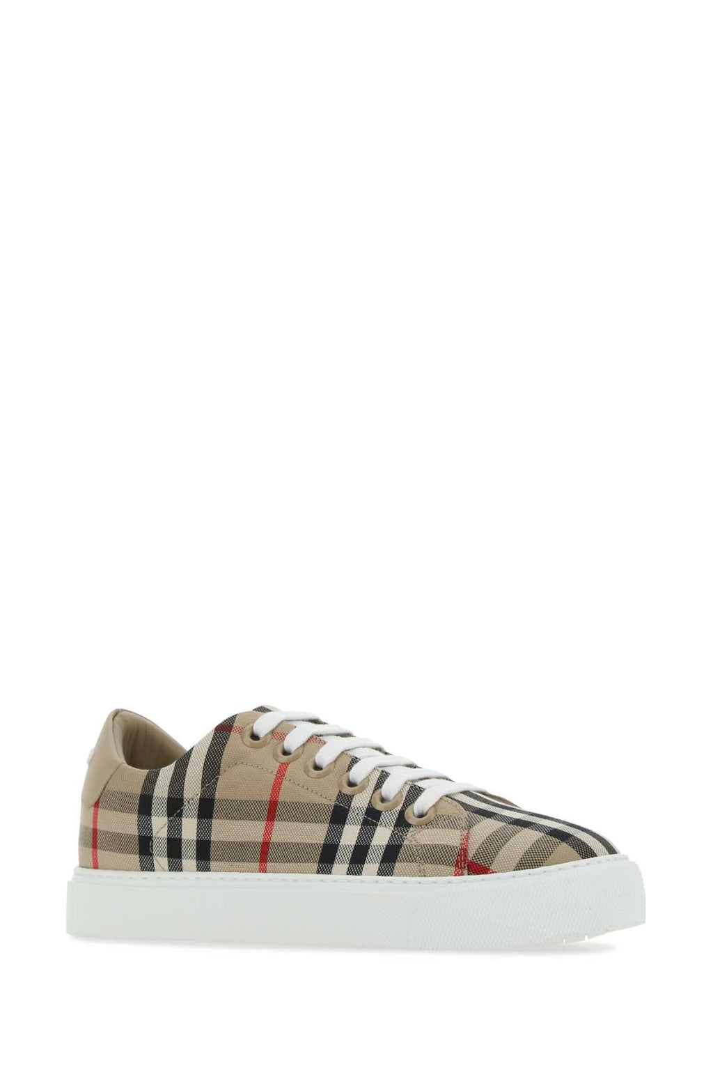 Burberry Women Embroidered Canvas Sneakers