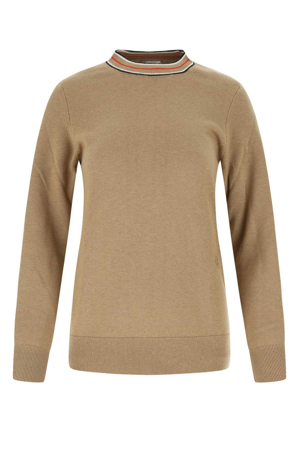 Burberry Women Beige Cashmere Sweater