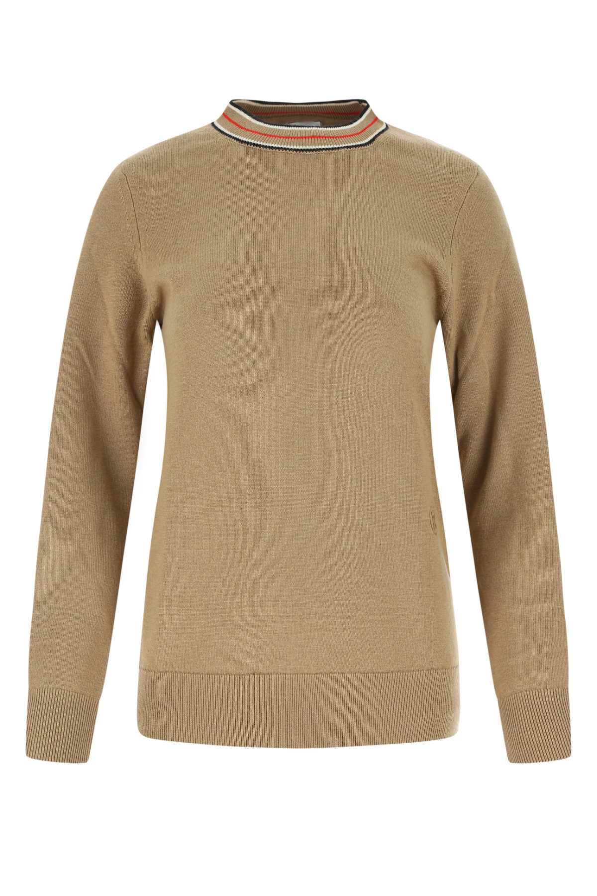 Burberry Women Beige Cashmere Sweater