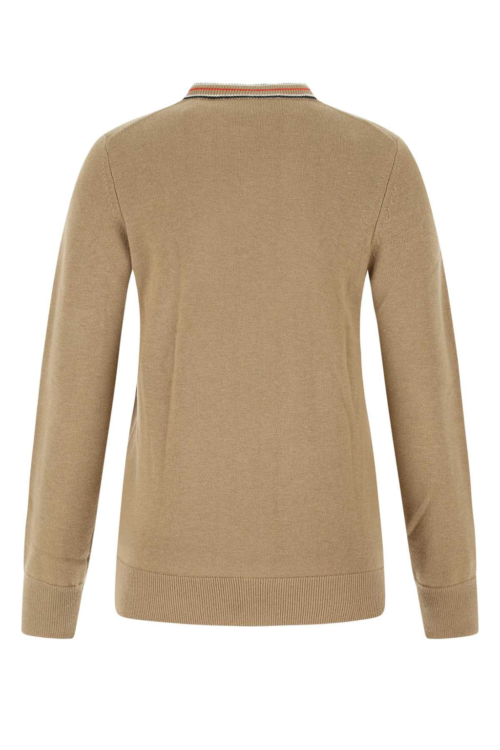 Burberry Women Beige Cashmere Sweater