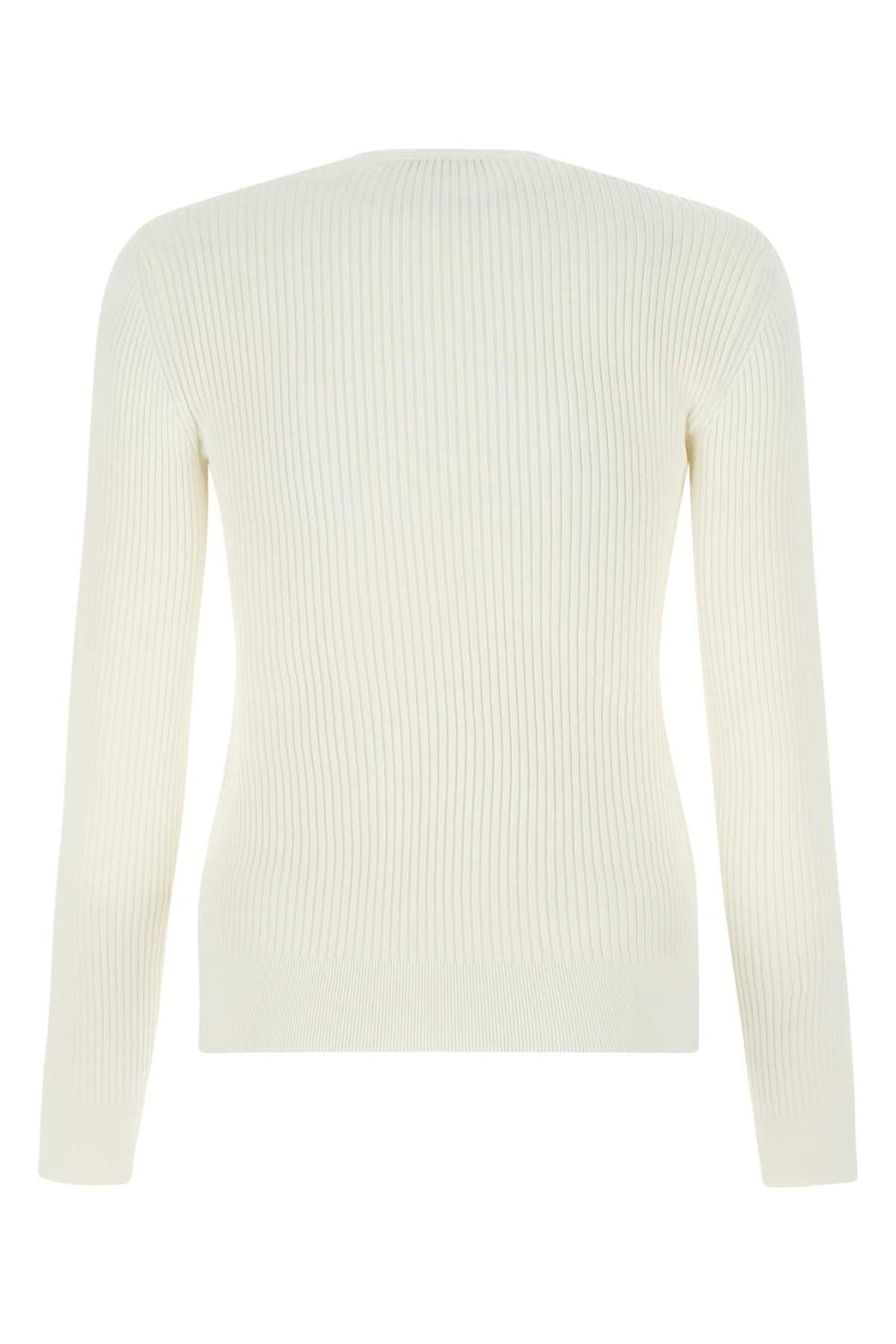 Alexander Mcqueen Women Ivory Stretch Viscose Sweater