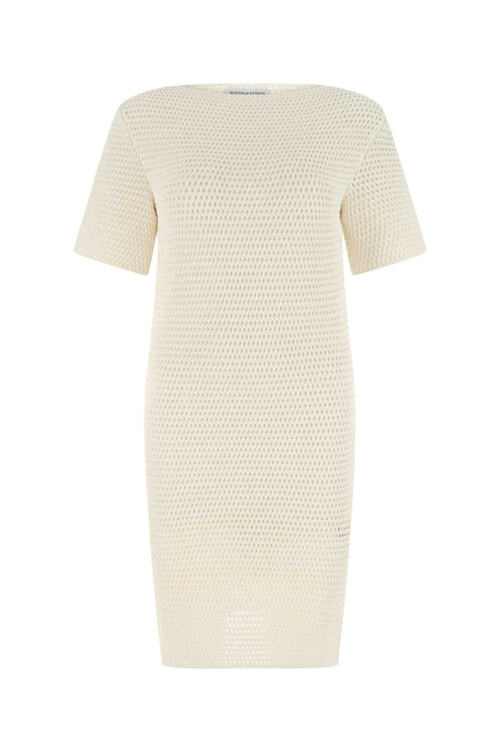 Bottega Veneta Women Ivory Crochet Dress