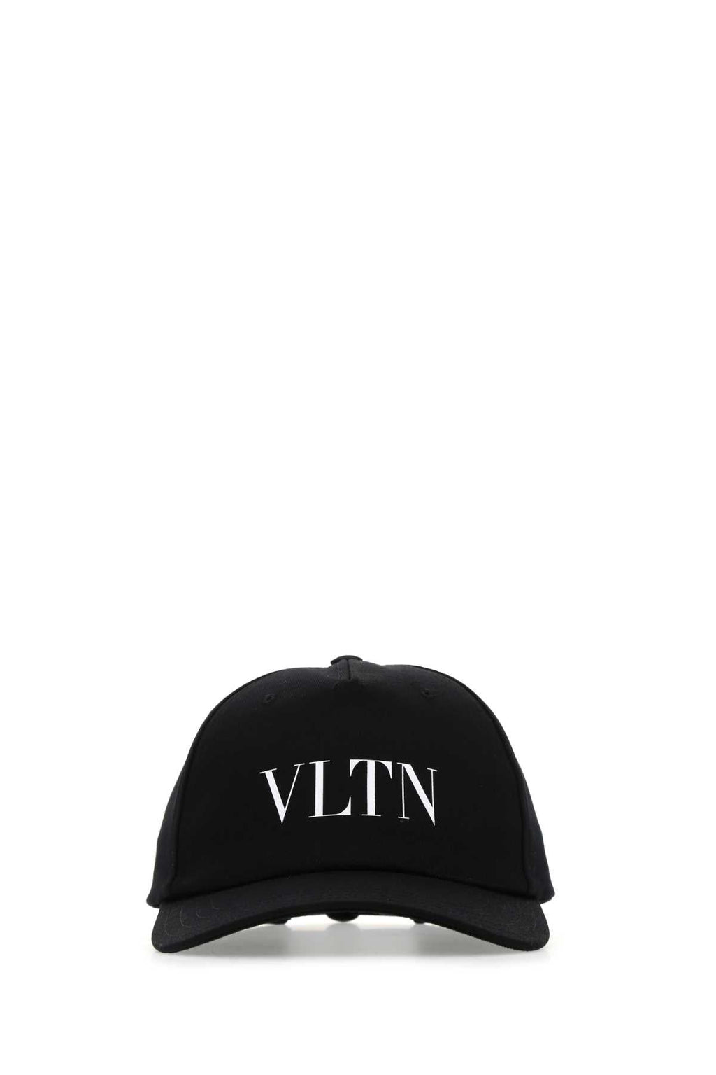 Valentino Garavani Men Black Cotton Baseball Cap