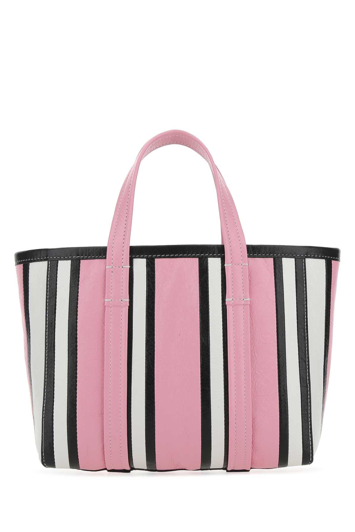 Balenciaga Women Multicolor Leather Small Barbes Shopping Bag